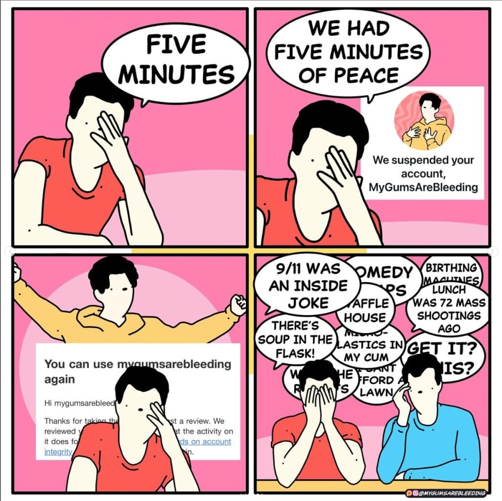 My Gums Are Bleeding Comics 